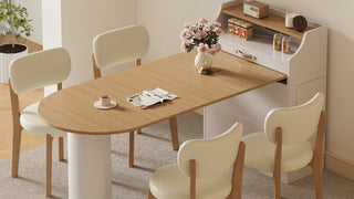 The Versatile Hearth: Elevating Small Spaces with the Modern Dining and Desk Combo