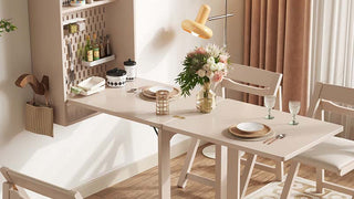 The Wall Dining Table: Smart Elegance for Modern Compact Living