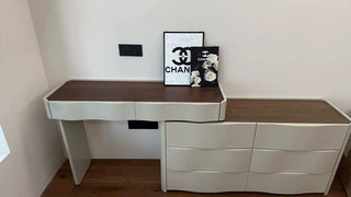 The Wave That Wraps Function & Style: JASIWAY’s All-In-One Vanity That Reinvents Bedroom Routines