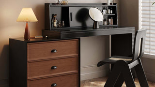 Vanity Desk: Where Mid-Century Elegance Meets Modern Small-Space Functionality