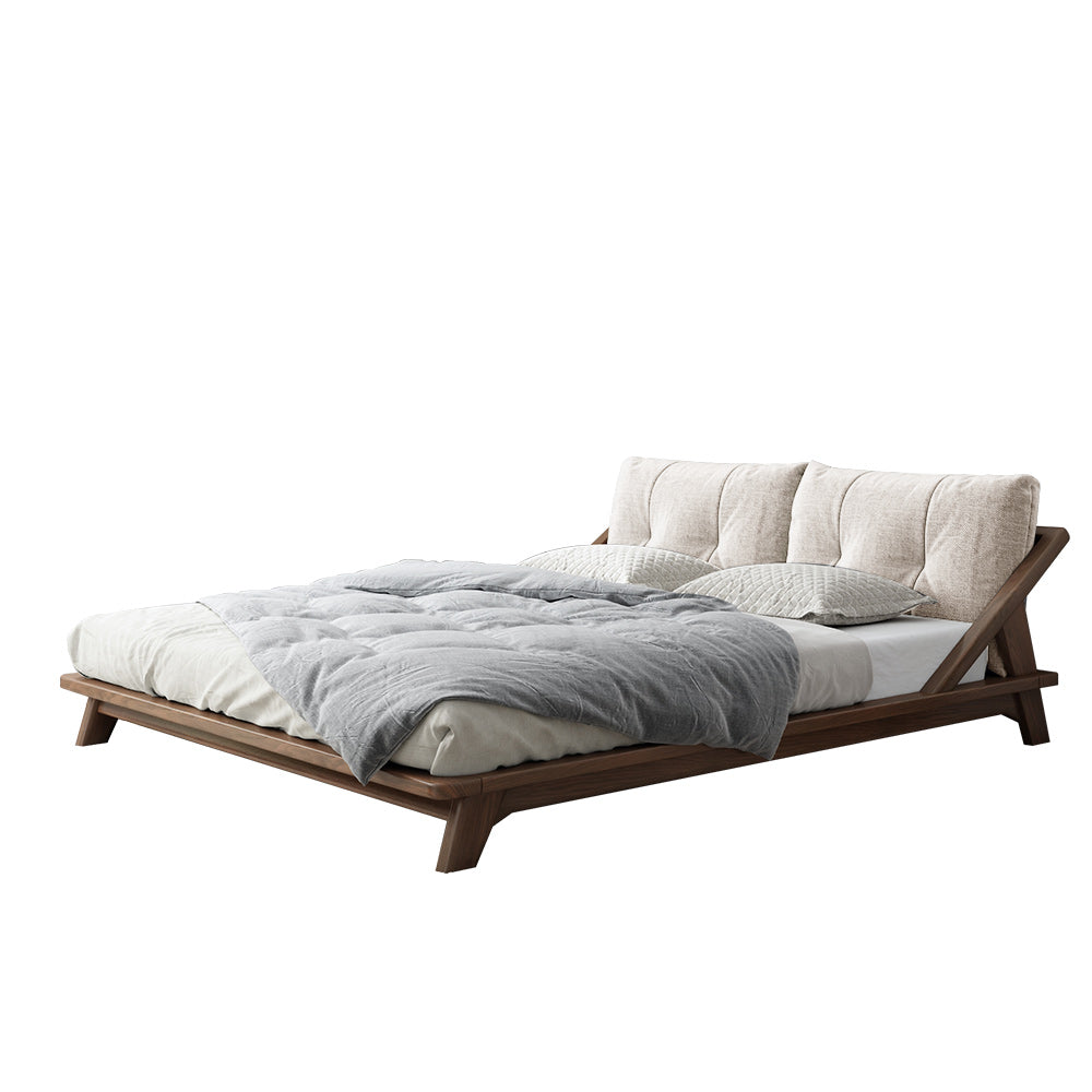 JASIWAY Solid Wood Bed Tatami Double Bed