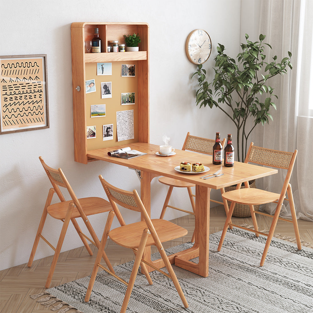 JASIWAY Wall-Mounted Folding Dining Table Bar Table