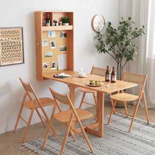 JASIWAY Wall-Mounted Folding Dining Table Bar Table Space Saving