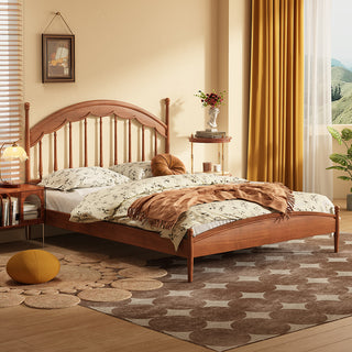 JASIWAY Wooden Bed Double Bed