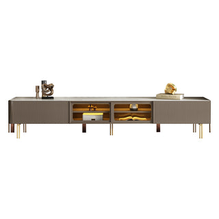 JASIWAY Modern Style TV Stand 78.7-Inch Media Console with Drawers