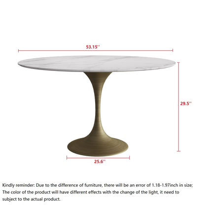 JASIWAY Luxe Round Dining Table and Chair Set
