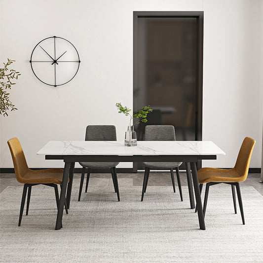 JASIWAY Extendable Marble Dining Table