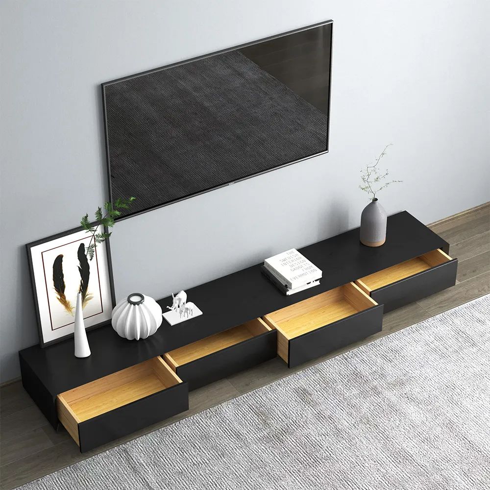 JASIWAY TV Stand for TVs up to 88"