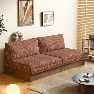 JASIWAY 100% Solid Wood Frame Modular Sofa Bed – Flexible Size & DIY Configurations