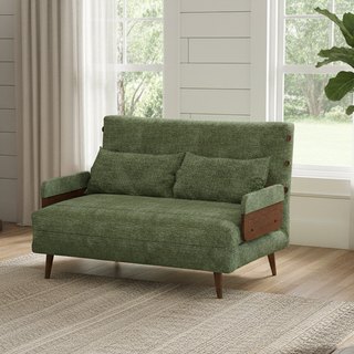 JASIWAY 3-in-1 Futon Sofa Bed Convertible Chair Recliner Space - saving