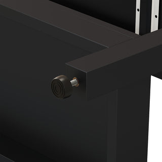 JASIWAY 47″ Rattan Console Table – 3-Drawer Entryway Organizer, Anti-Tip & Narrow Hallway Use