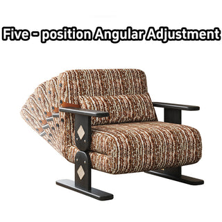 JASIWAY Chenille Accent Sleeper Sofa - Foldable Convertible Couch in 3 Colors