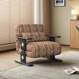 JASIWAY Chenille Accent Sleeper Sofa - Foldable Convertible Couch in 3 Colors