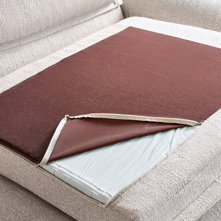 JASIWAY modern 3-seater fabric sofa with adjustable high-back headrests and deep-seated cloud cushions, featuring a low-profile minimalist design and ergonomic neck support with a high-end, contemporary aesthetic for luxury living rooms. -Close-up of disassembling cushions