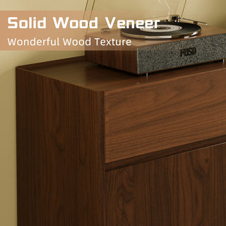 JASIWAY Modern Sideboard Credenza – Entryway, Living Room & Dining Storage Cabinet