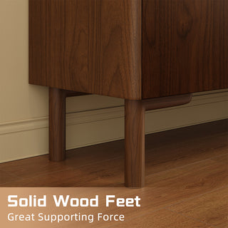 JASIWAY Modern Sideboard Credenza – Entryway, Living Room & Dining Storage Cabinet