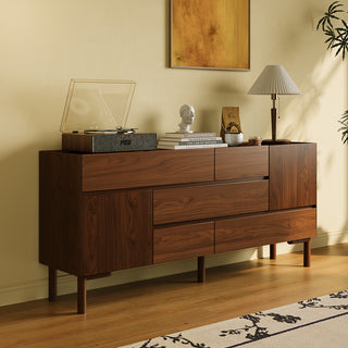 JASIWAY Modern Sideboard Credenza – Entryway, Living Room & Dining Storage Cabinet